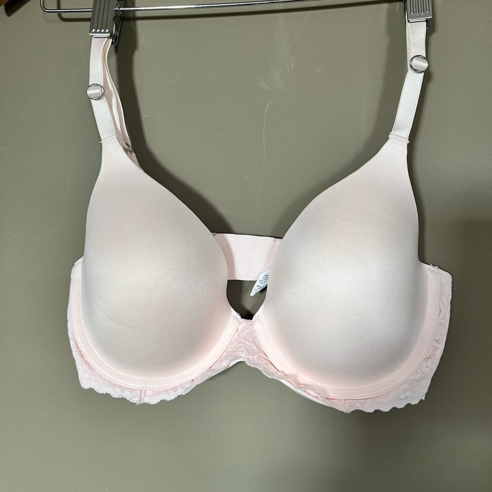 Brand new push up baby pink super soft bra from aerie
